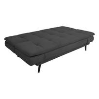 sofa lova home4you - Sofa-lova Home4you Roxy, tamsiai pilka, 189 x 88 cm x 91 cm - 3 nuotrauka