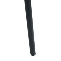 kedes valgomojo 5 - Valgomojo kėdė Home4you Zaylen, matinė, juoda sp., 63 cm x 48.5 cm x 84 cm - 3 nuotrauka