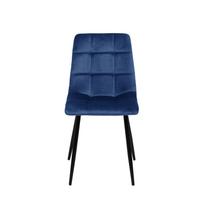 valgomojo - Valgomojo kėdė Halmar CHILLI, tamsiai mėlynas (Dark Blue) - 4 nuotrauka