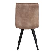 senukai kedes - Valgomojo kėdė Home4you Afton 10426, matinė, ruda, 46 cm x 59 cm x 87 cm - 2 nuotrauka