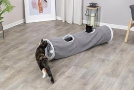 tunelis katems - Trixie Harvey žaidimų tunelis katėms, pilkas (Gray) 116 cm - 2 nuotrauka