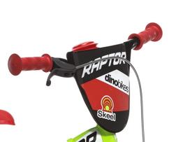 raudonas dviratis - Vaikiškas dviratis Dino Bikes Raptor, raudonas/žalias, 9" (21.59 cm), 12" - 2 nuotrauka