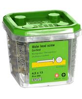 corrseal essve - Sraigtai ESSVE CorrSeal, 4,5 x 13 mm, lauko darbams, 250 vnt. - 5 nuotrauka