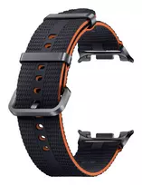 samsung galaxy watch dirzelis - Samsung Galaxy Watch Athleisure Band (M/L), tamsiai pilkas - Dirželis - 6 nuotrauka