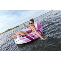 vandens pripuciami ciuziniai - Bestway Rapid Rider 43953 Pripučiamas ratas su atlošu, rožinis (Pink) - 5 nuotrauka