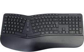 wireless mouse keyboard - Conceptronic ORAZIO02IT Wireless Keyboard+Mouse ERGO IT Juoda (Black) - 6 nuotrauka