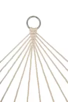 hamakas su tinkleliu - Hamakas, šviesiai ruda - ecru, 200 cm - 3 nuotrauka