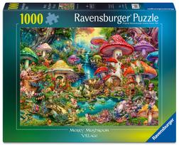 Ravensburger Merry Mushroom Village, 50 x 70 cm, 1000 det.