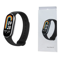 smart watch ismanusis laikrodis - RoGer M8 Smart Watch Black (juodas) - 1 nuotrauka