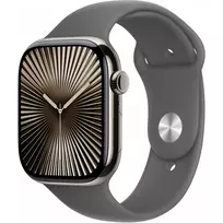 Apple Watch Series 10 GPS + Cellular 46mm Natural Titanium (sidabrinis)
