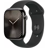 Apple Watch Series 10 GPS + Cellular 46mm Slate Titanium Black (juodas)