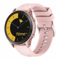 TITMO O-100 Smartwatch TFT Bluetooth Call Pink (rožinis)