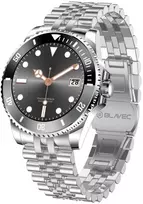 Blavec M-02 Business AMOLED Full Touch Voice Call (SWM02-S) Silver (sidabrinis)
