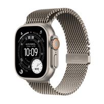 apple watch ultra 3 - Apple Watch Ultra 3 GPS + Cellular 49mm Natural Titanium (natūralaus titano) - 1 nuotrauka