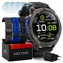 Nexano NX56 GPS AMOLED Black (juodas)