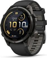 garmin ismanieji laikrodziai - Garmin Fenix 9 Pro inReach 47mm Carbon Gray DLC Titanium Black/Pebble Grey (pilkas) - 1 nuotrauka