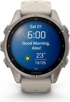 Garmin Fenix 9 43mm AMOLED Titanium Fog Gray (pilkas)
