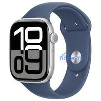 apple watch series 10 - Apple Watch 10 LTE 46mm Alu Silver (sidabrinis) - 1 nuotrauka