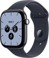Apple Watch Series 12 GPS + Cellular 42mm Night Blue Ceramic Case Navy Blue Sport Band (mėlynas)