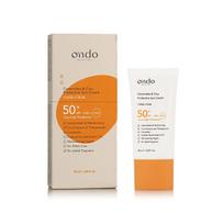 ceramid krem - Ondo Beauty 36.5 CHOK-CHOK Ceramides & Cica Protective Sun Cream SPF 50+ apsauginis veido kremas nuo saulės - 50 ml. - 2 nuotrauka