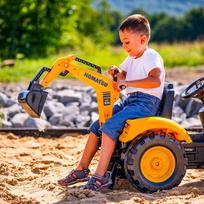 paspiriamas traktorius - Paspiriamas automobilis Falk Komatsu 2076N - 7 nuotrauka