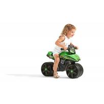 vaikiskas paspiriamas motociklas - Paspiriamas motociklas FALK Racing, žalias (Green) - 4 nuotrauka
