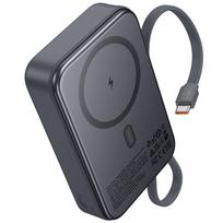 magsafe baterija - Hoco Q44A 20000mAh 45W Magnetic Juodas (Black) - 7 nuotrauka