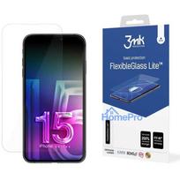 iphone 7 apsauginis stiklas - 3MK "FlexibleGlass Lite iPhone 15 Plus" - 4 nuotrauka