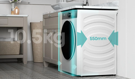 hisense skalbimo masina - Hisense WF5I1045BWQ - 4 nuotrauka