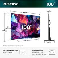 televizoriai - Hisense 100E7S PRO - 7 nuotrauka