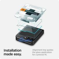 spigen ez fit glas.tr - Spigen "Tempered Glass EZ FIT Samsung Galaxy Flip 5" 2-pack - 3 nuotrauka