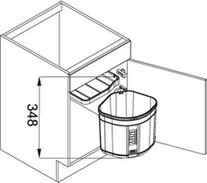 mini siuksliadeze - Franke Sorter Mini (121.0176.518) - 3 nuotrauka