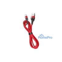usa adapteriai - Usams U26 USB-A to Lightning 1m Red - 3 nuotrauka
