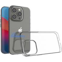 deklai iphone 14 silicone - Fusion Accessories "Ultra Back Case 1 mm iPhone 14" Transparent - 2 nuotrauka