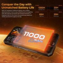 mobilus telefonai 512gb - Oukitel WP66 12/512GB Orange - 7 nuotrauka