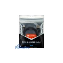 ikrovikliai type 2 - Canyon Cable Apple Lightning / USB Black 1m - 2 nuotrauka