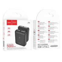 2a baterija - Hoco J96, 5000mAh, 2A, juodas (black) - 2 nuotrauka