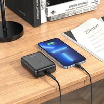 2a baterija - Hoco J96, 5000mAh, 2A, juodas (black) - 3 nuotrauka