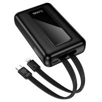 power bank 10000 mah - Hoco J162, 10000mAh, 22.5W, USB-C, Lightning, juodas (black) - 6 nuotrauka