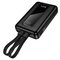 power bank 10000 mah - Hoco J162, 10000mAh, 22.5W, USB-C, Lightning, juodas (black) - 8 nuotrauka