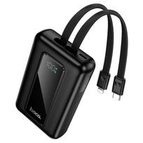 power bank 10000 mah - Hoco J162, 10000mAh, 22.5W, USB-C, Lightning, juodas (black) - 9 nuotrauka