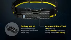 nitecore power bank - Nitecore Carbon Battery 6K Kit - 3 nuotrauka