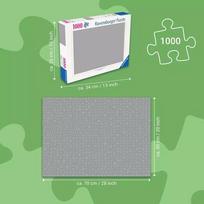 ravensburger puzzle 1000 - Ravensburger Cozy Cabin, 1000 det. - 2 nuotrauka