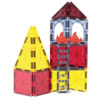 tiles konstruktorius - Magna-Tiles ugniagesių automobilis (Fire Rescue) 27 det. - 6 nuotrauka