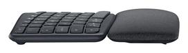 logitech keyboard - Logitech K860 Ergo Bluetooth Klaviatūra, Grafitas (Graphite) - 2 nuotrauka