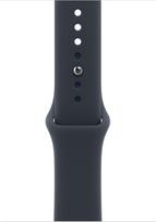 apple watch se 44mm - Apple Watch SE 3 GPS 44mm Midnight Aluminium Case with Navy Blue Sport Band (juodas/mėlynas) - 2 nuotrauka