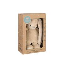 balto triuksmo migdukai - myHummy Pliušinis migdukas šildyklė zuikis, šviesiai rudas (Light Brown) 5in1 - 3 nuotrauka
