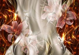 Fototapetas Artgeist Golden Comet, 140 cm x 200 cm