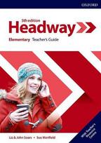 Headway Elementary Teacher's Guide with Teacher's Resource Center (mokytojo knyga, 5th. edition)