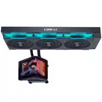 lian li fans - Lian Li HydroShift II OLED Curved 360TL Black - 2 nuotrauka